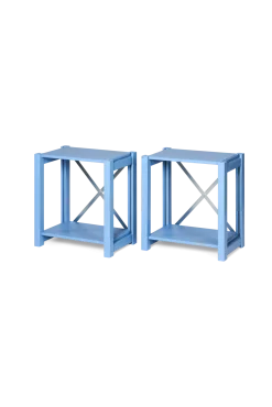 Discount Søstrene Grene Schweiz Nachttisch 2er-Pack Smokey Blue