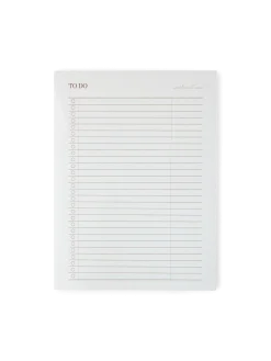 Discount Søstrene Grene Schweiz Notizblock Mit Checkliste Smokey Blue