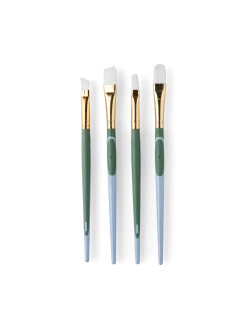 Clearance Søstrene Grene Schweiz Pinsel-Set Misty Blue