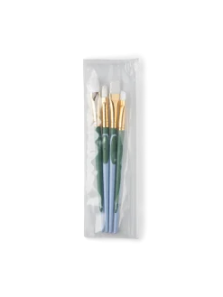 Clearance Søstrene Grene Schweiz Pinsel-Set Misty Blue
