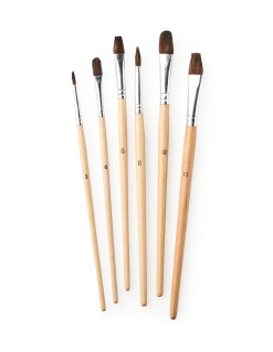 Sale Søstrene Grene Schweiz Pinselset Light Nature