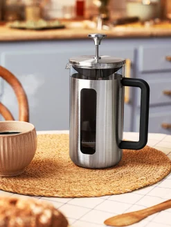 Online Søstrene Grene Schweiz Pisa French Press 1 L Silver Grey