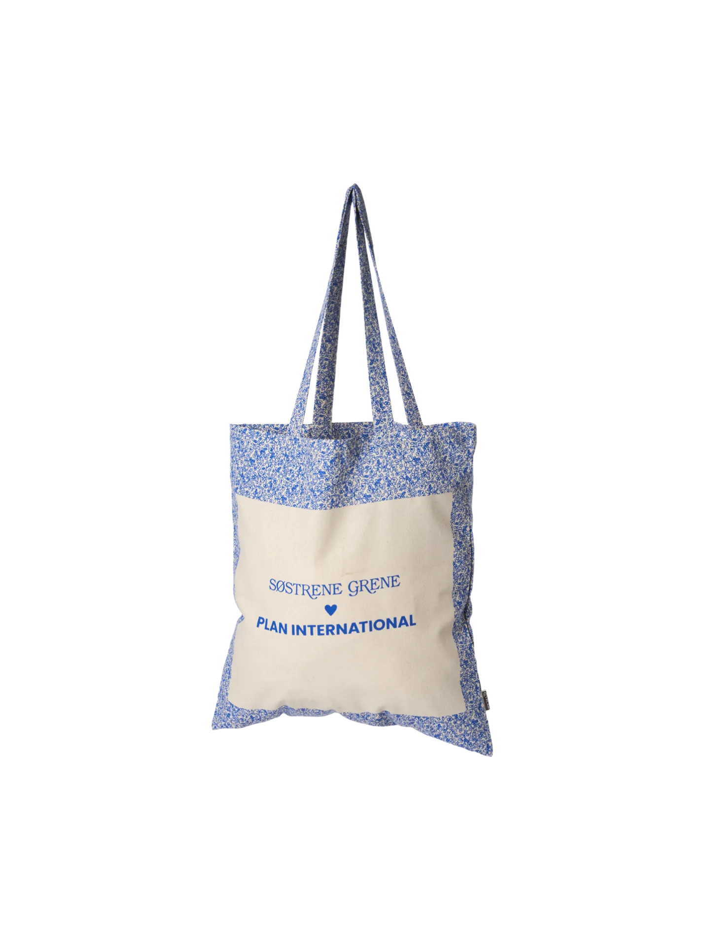 Hot Søstrene Grene Schweiz Plan International Tragetasche Electric Blue
