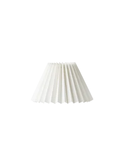 Clearance Søstrene Grene Schweiz Plissierter Lampenschirm White