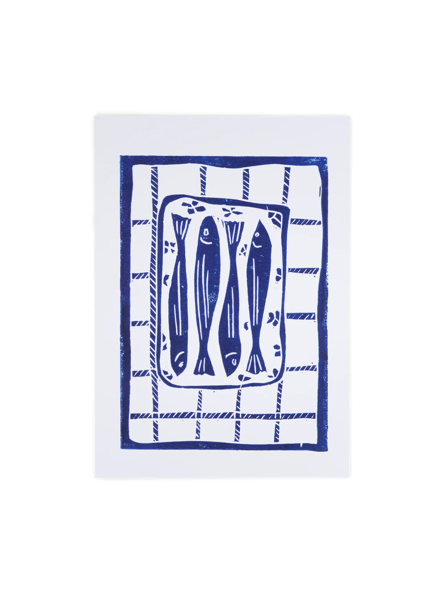 Online Søstrene Grene Schweiz Poster A3 Electric Blue