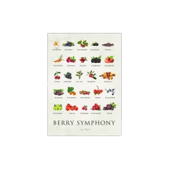 Best Søstrene Grene Schweiz Poster Berry Symphony 50 X 70 Multi
