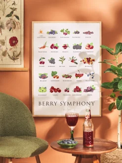 Best Søstrene Grene Schweiz Poster Berry Symphony 50 X 70 Multi
