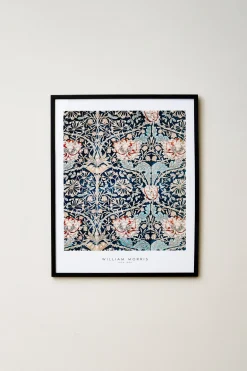 Clearance Søstrene Grene Schweiz Poster Blue Flowers 40 X 50 Milky Blue