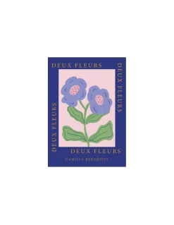 Online Søstrene Grene Schweiz Poster Deux Fleurs Dunkelblau A4 Orchid Lilac