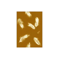 Hot Søstrene Grene Schweiz Poster Feather Dark Mustard 40 X 50 Multi