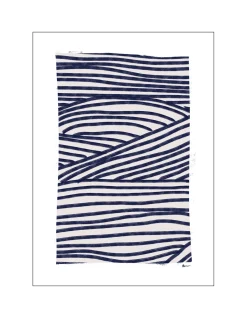 Outlet Søstrene Grene Schweiz Poster Merge 50 X 70 Azure Blue