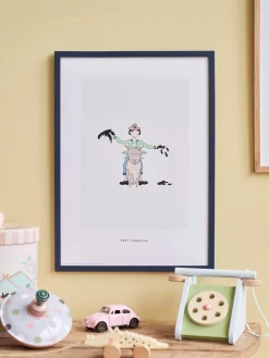 New Søstrene Grene Schweiz Poster Tölpel-Hans A3 Multi