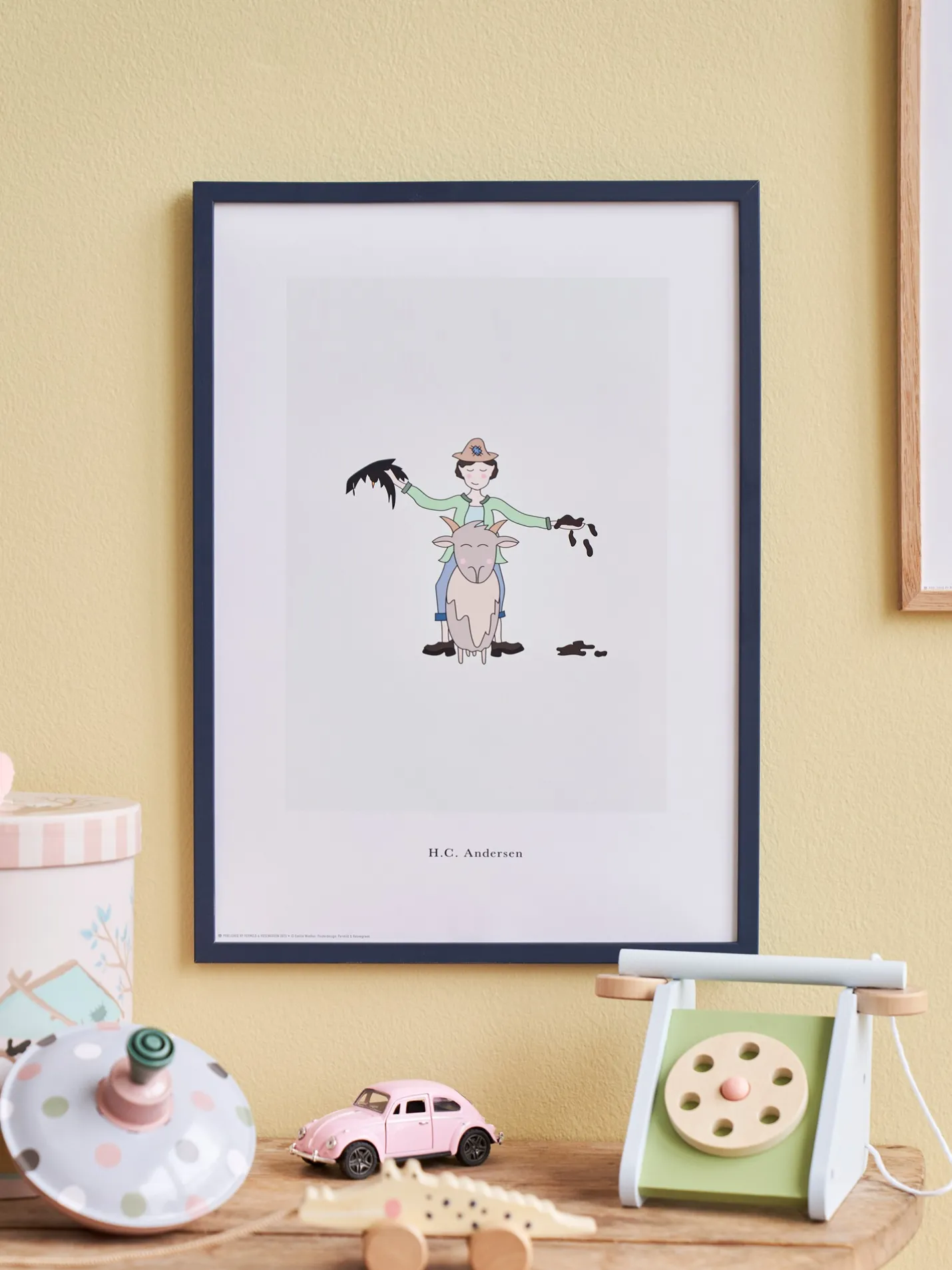 New Søstrene Grene Schweiz Poster Tölpel-Hans A3 Multi