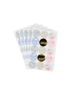New Søstrene Grene Schweiz Punkte-Aufkleber Multi