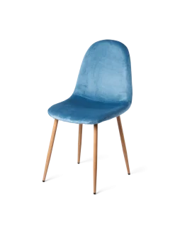 New Søstrene Grene Schweiz Samtstuhl Storm Blue