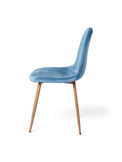 New Søstrene Grene Schweiz Samtstuhl Storm Blue