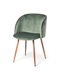 Discount Søstrene Grene Schweiz Samtstuhl Pine Green