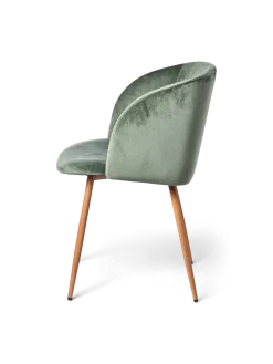 Discount Søstrene Grene Schweiz Samtstuhl Pine Green