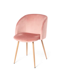 Outlet Søstrene Grene Schweiz Samtstuhl Dark Rose