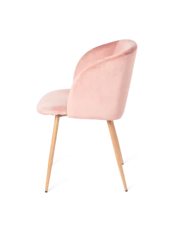 Outlet Søstrene Grene Schweiz Samtstuhl Dark Rose