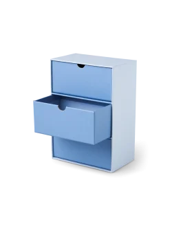 Outlet Søstrene Grene Schweiz Schreibtisch-Organiser Misty Blue