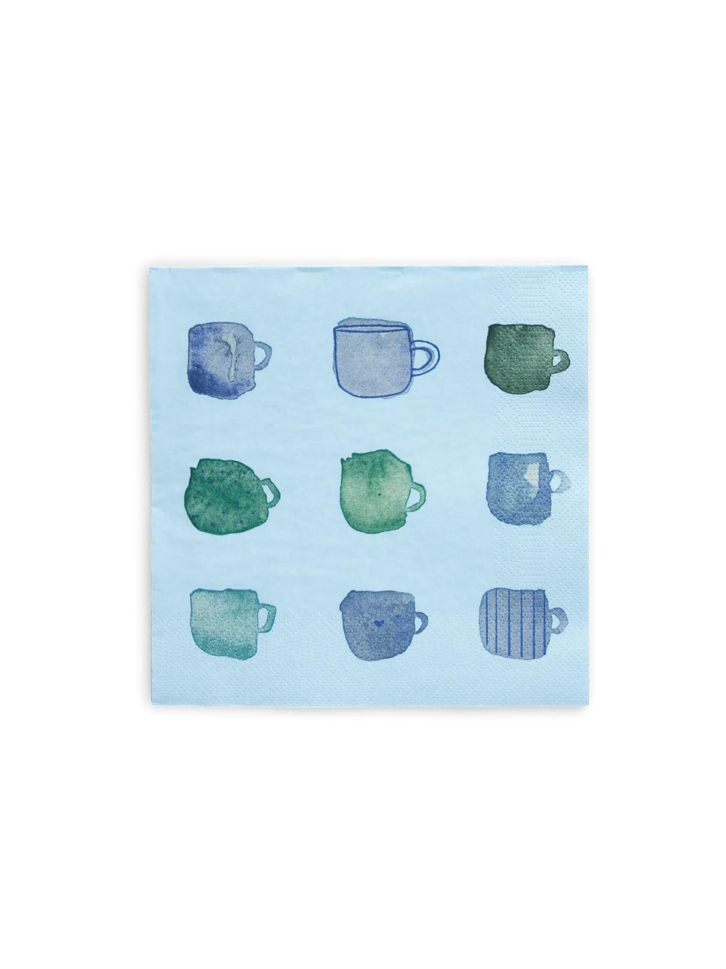 Clearance Søstrene Grene Schweiz Servietten 33 X 33 Cm Misty Blue