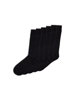 Clearance Søstrene Grene Schweiz Socken 5er-Pack 39/42 Black