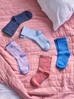 New Søstrene Grene Schweiz Socken 5er-Pack 39/41 Multi