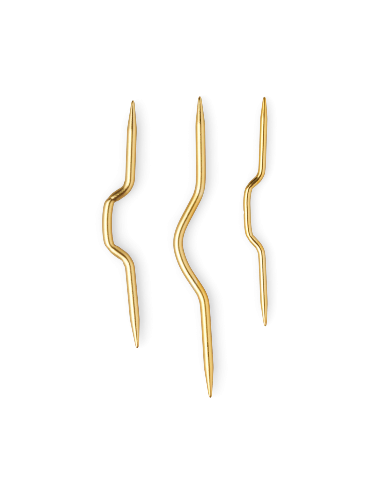 Clearance Søstrene Grene Schweiz Stricknadeln Für Zopfmuster Gold