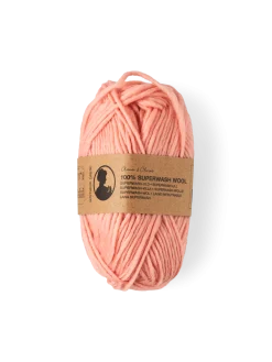 New Søstrene Grene Schweiz Strickwolle Peach