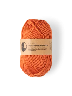 Clearance Søstrene Grene Schweiz Strickwolle Burned Orange