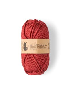Clearance Søstrene Grene Schweiz Strickwolle Red