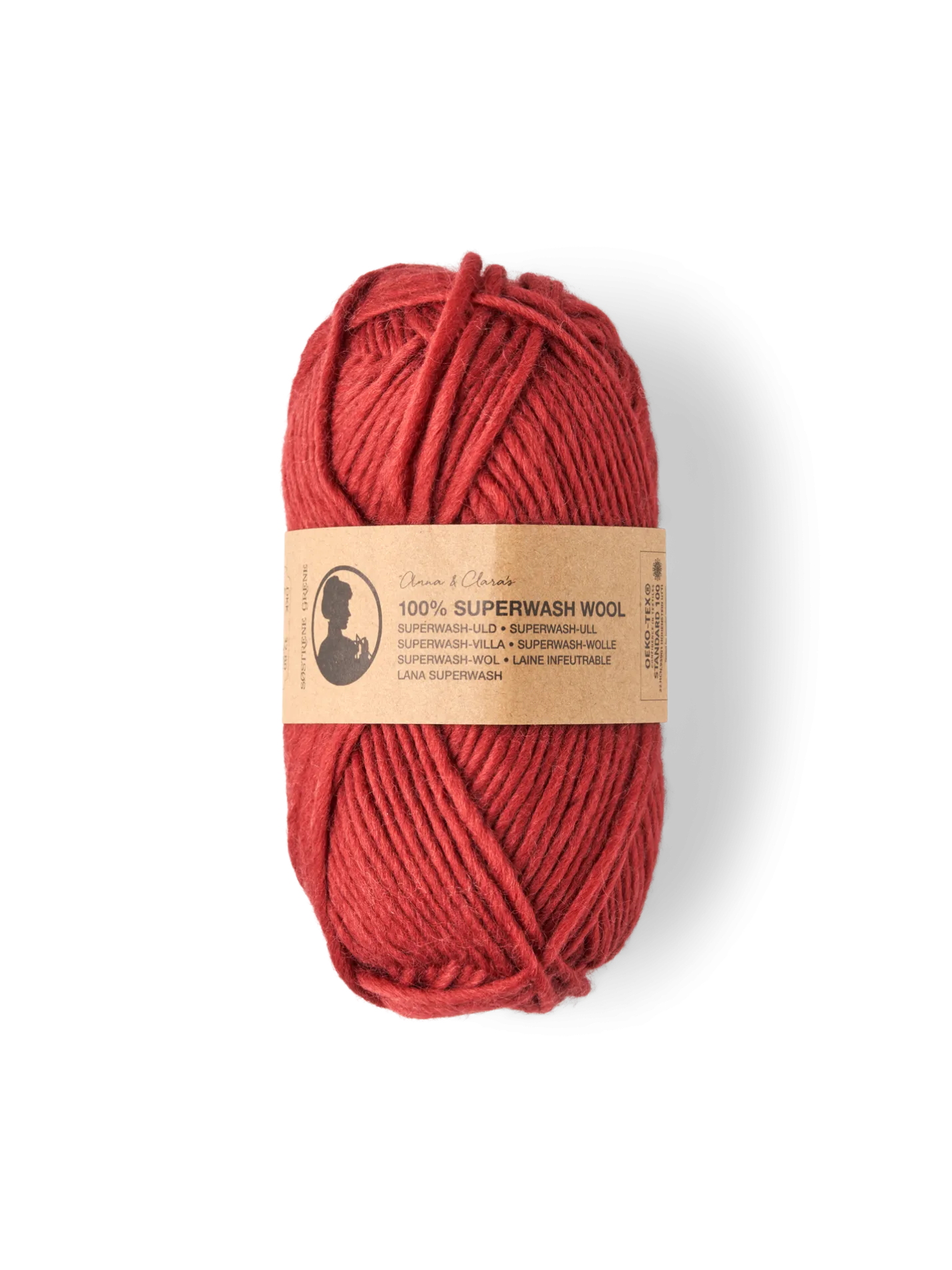 Clearance Søstrene Grene Schweiz Strickwolle Red