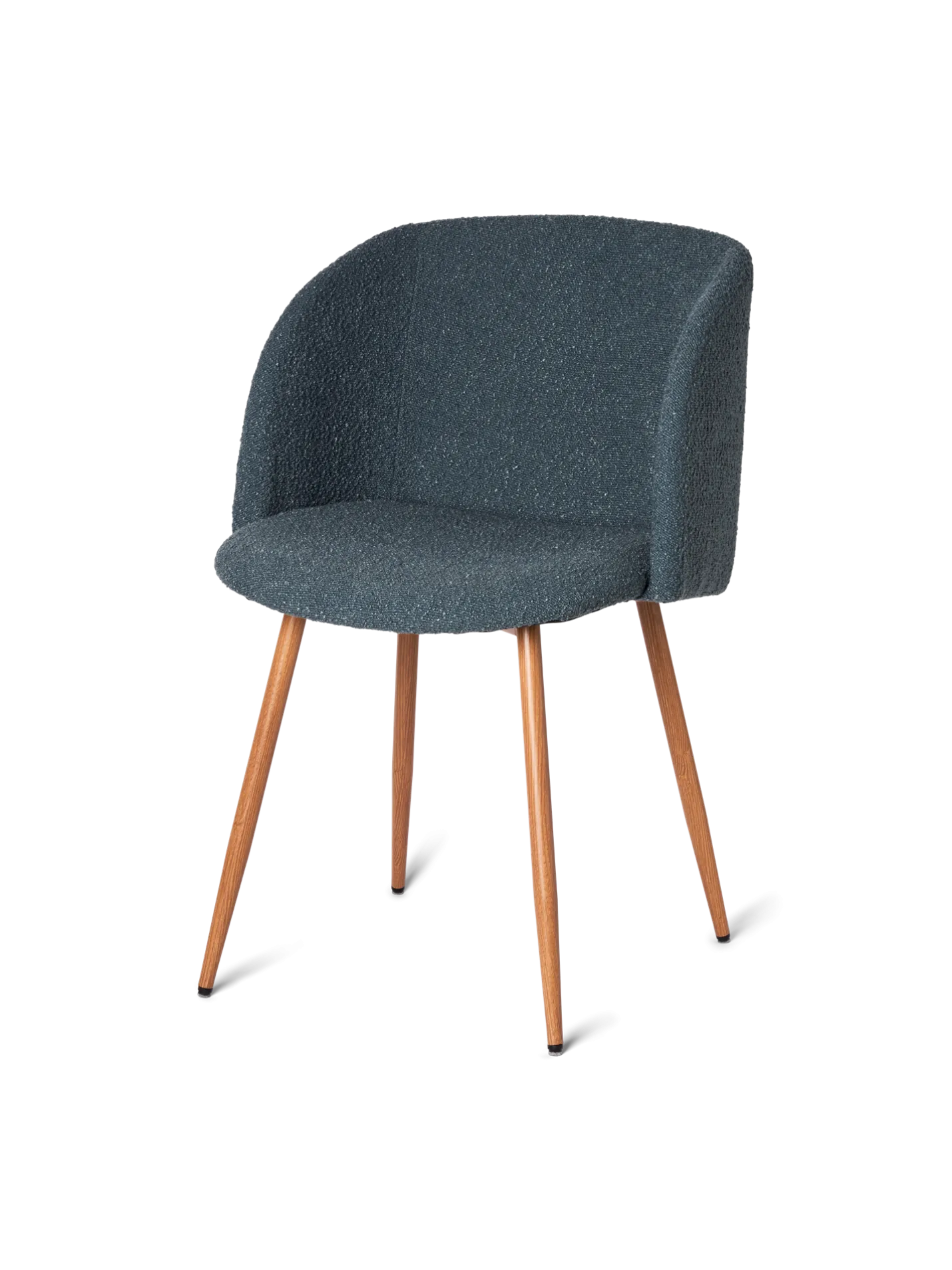 Søstrene Grene Schweiz Stuhl Mit Bouclé-Stoff Blue
