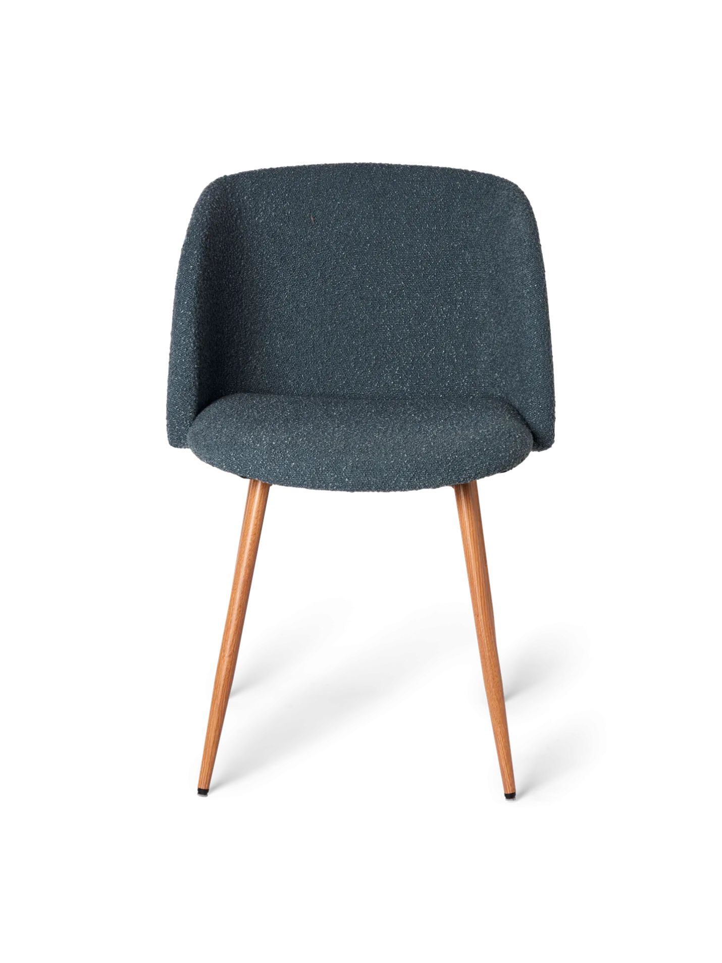Søstrene Grene Schweiz Stuhl Mit Bouclé-Stoff Blue