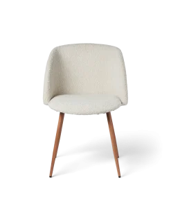 Best Søstrene Grene Schweiz Stuhl Mit Bouclé-Stoff Off White