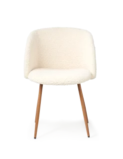 Sale Søstrene Grene Schweiz Stuhl Mit Teddystoff-Bezug