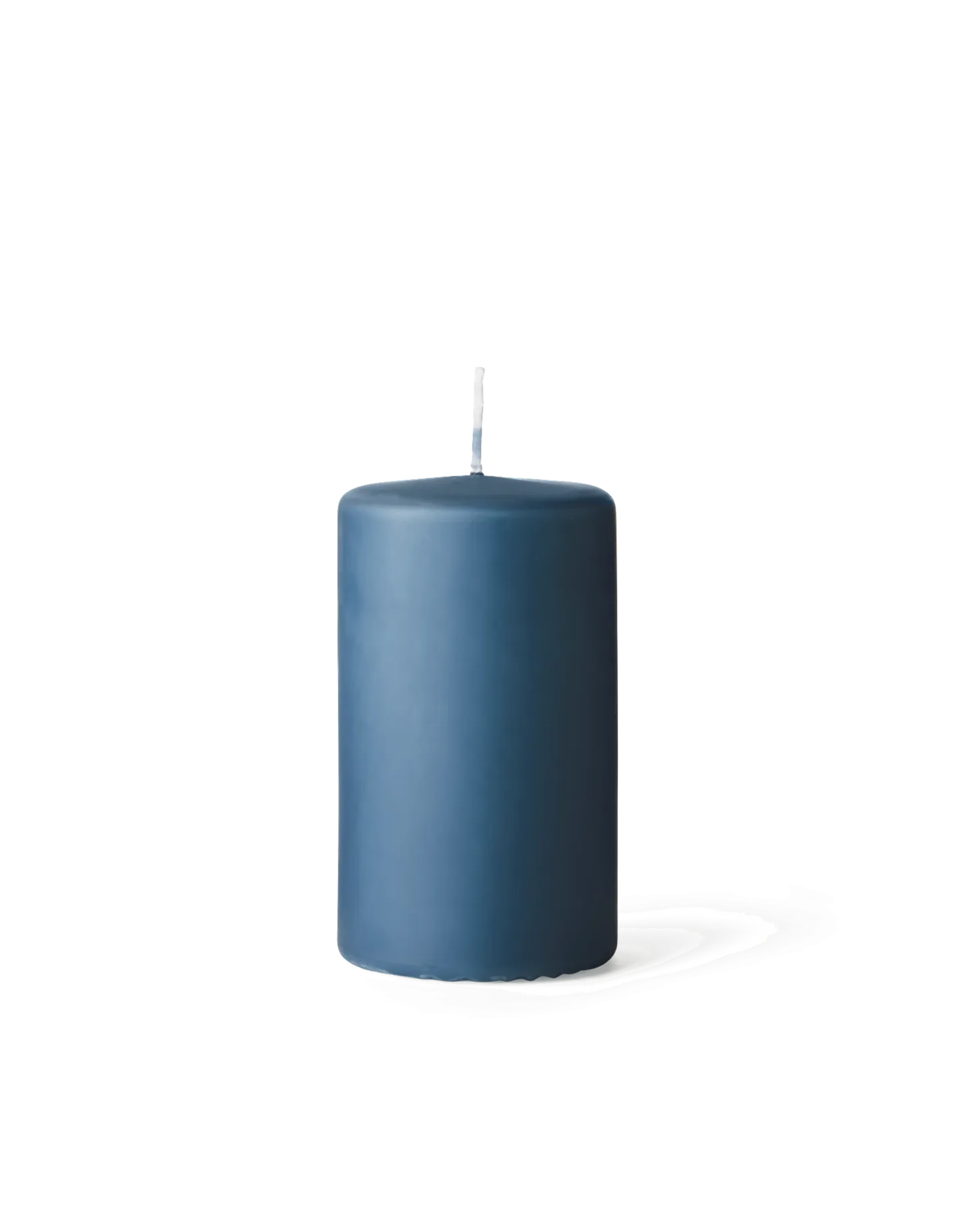 Søstrene Grene Schweiz Stumpenkerze 10 Cm Stone Blue