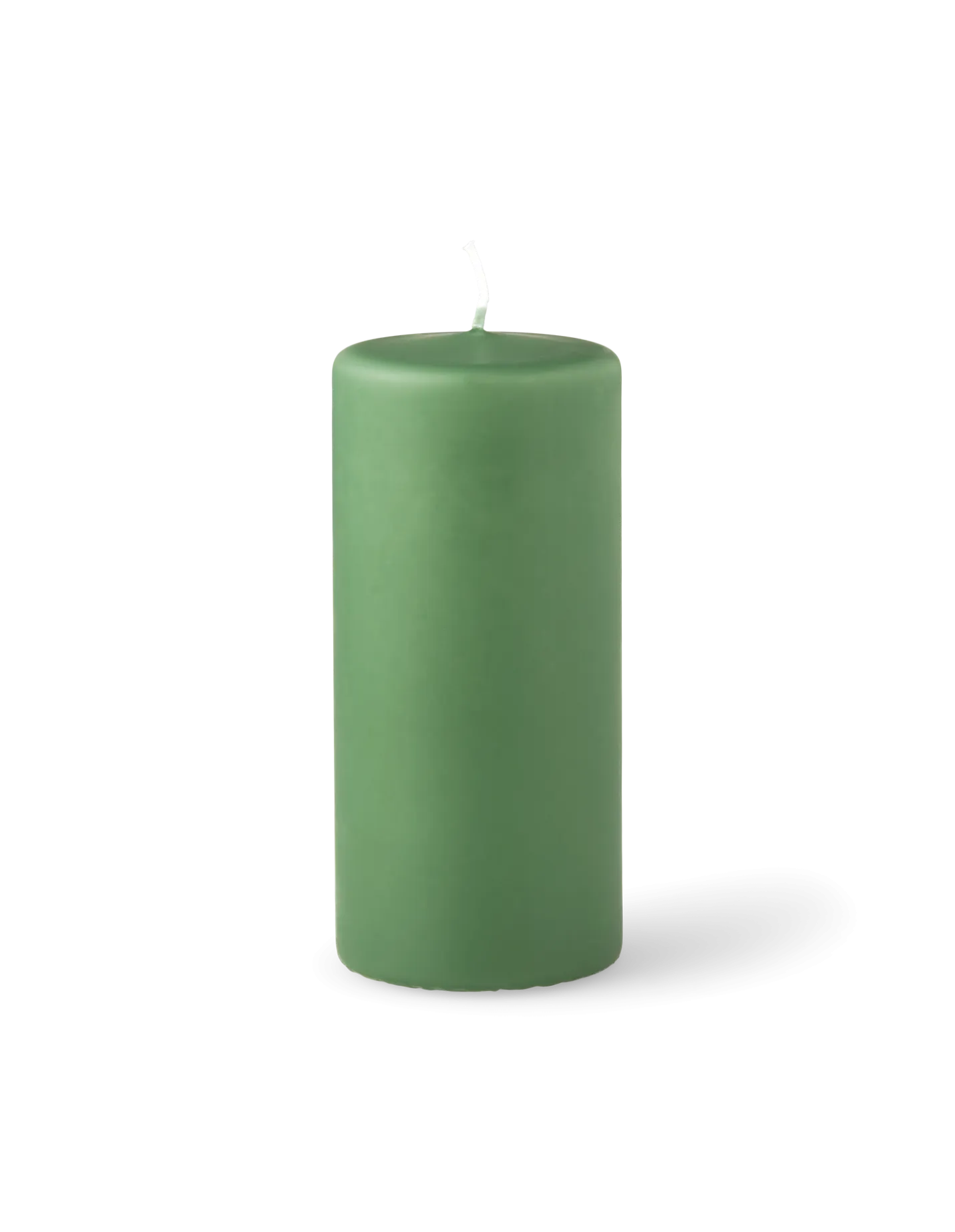 New Søstrene Grene Schweiz Stumpenkerze 15 Cm Moss Green