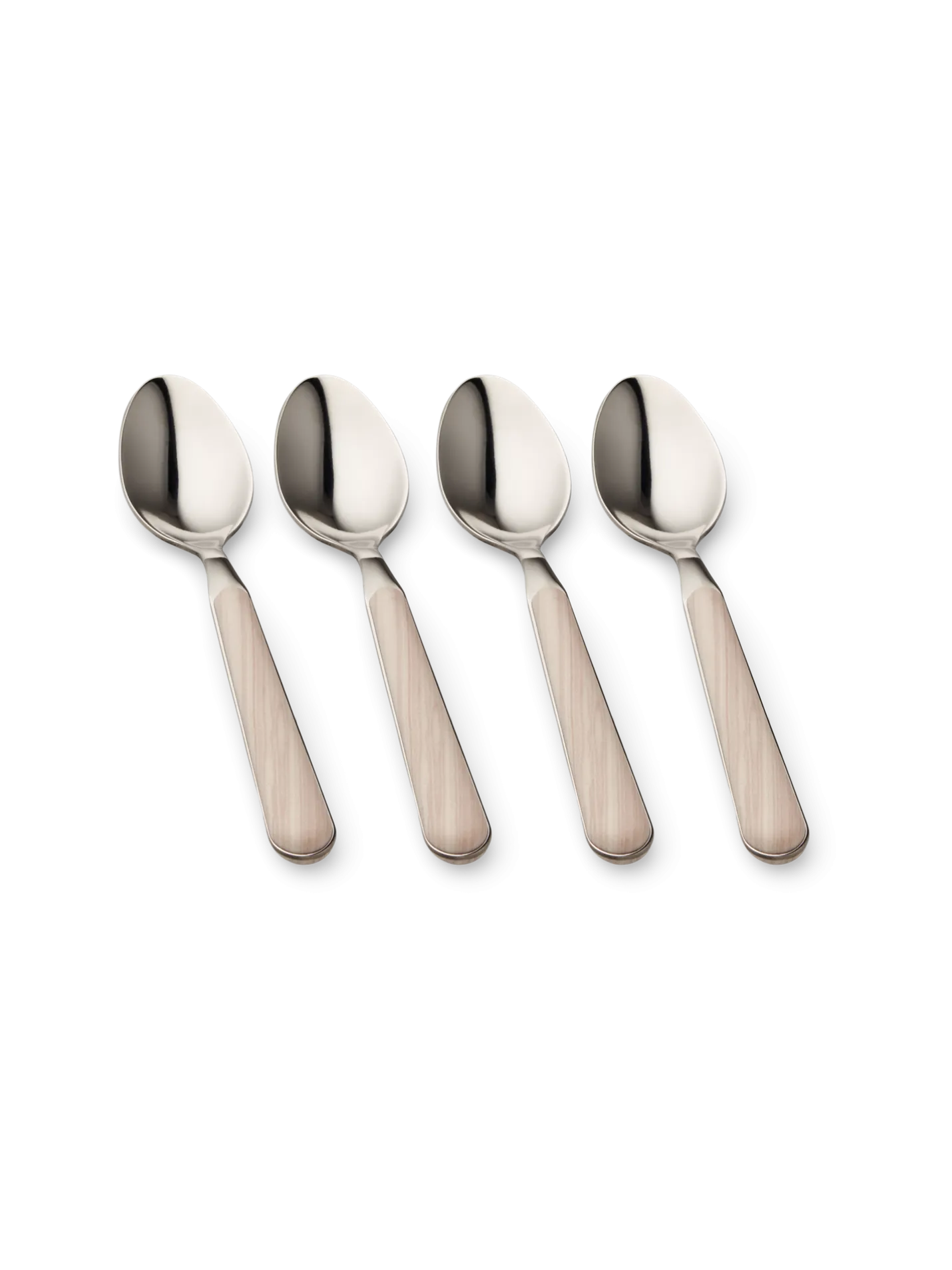 Online Søstrene Grene Schweiz Teelöffel-Set Texture Legno Off White