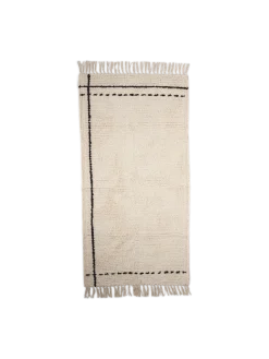 Søstrene Grene Schweiz Teppich 70 X 140 Black