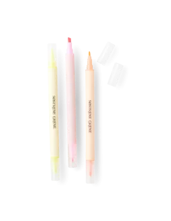 Clearance Søstrene Grene Schweiz Textmarker 2 In 1 Rose