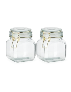 Søstrene Grene Schweiz Vorratsgläser 650 Ml 2er-Pack Clear