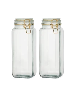 Søstrene Grene Schweiz Vorratsgläser 2100 Ml 2er-Pack Clear