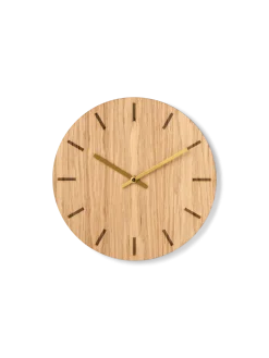 Online Søstrene Grene Schweiz Wanduhr Light Oak Ø28 Nature