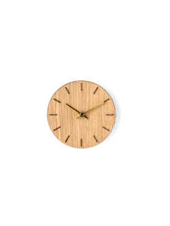 Søstrene Grene Schweiz Wanduhr Light Oak Ø12 Nature