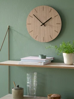 Hot Søstrene Grene Schweiz Wanduhr Walnut Ø28 Dark Wood