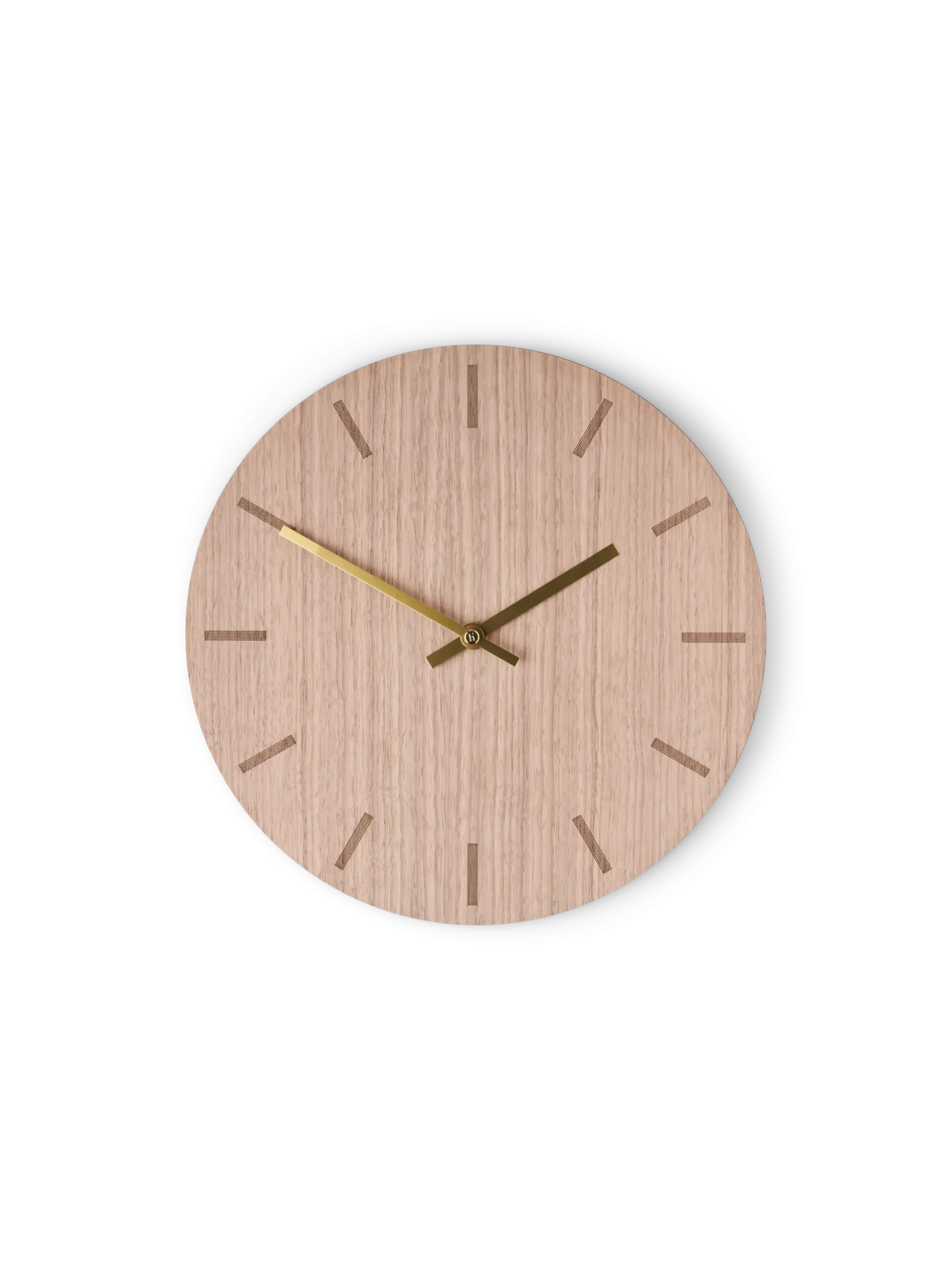 Søstrene Grene Schweiz Wanduhr Walnut Ø28 Dark Wood