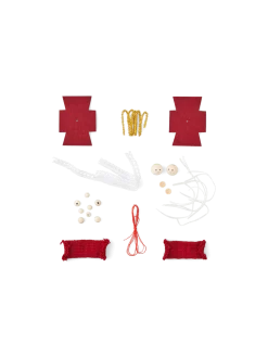 Best Søstrene Grene Schweiz Weihnachtsmann DIY-Set Red