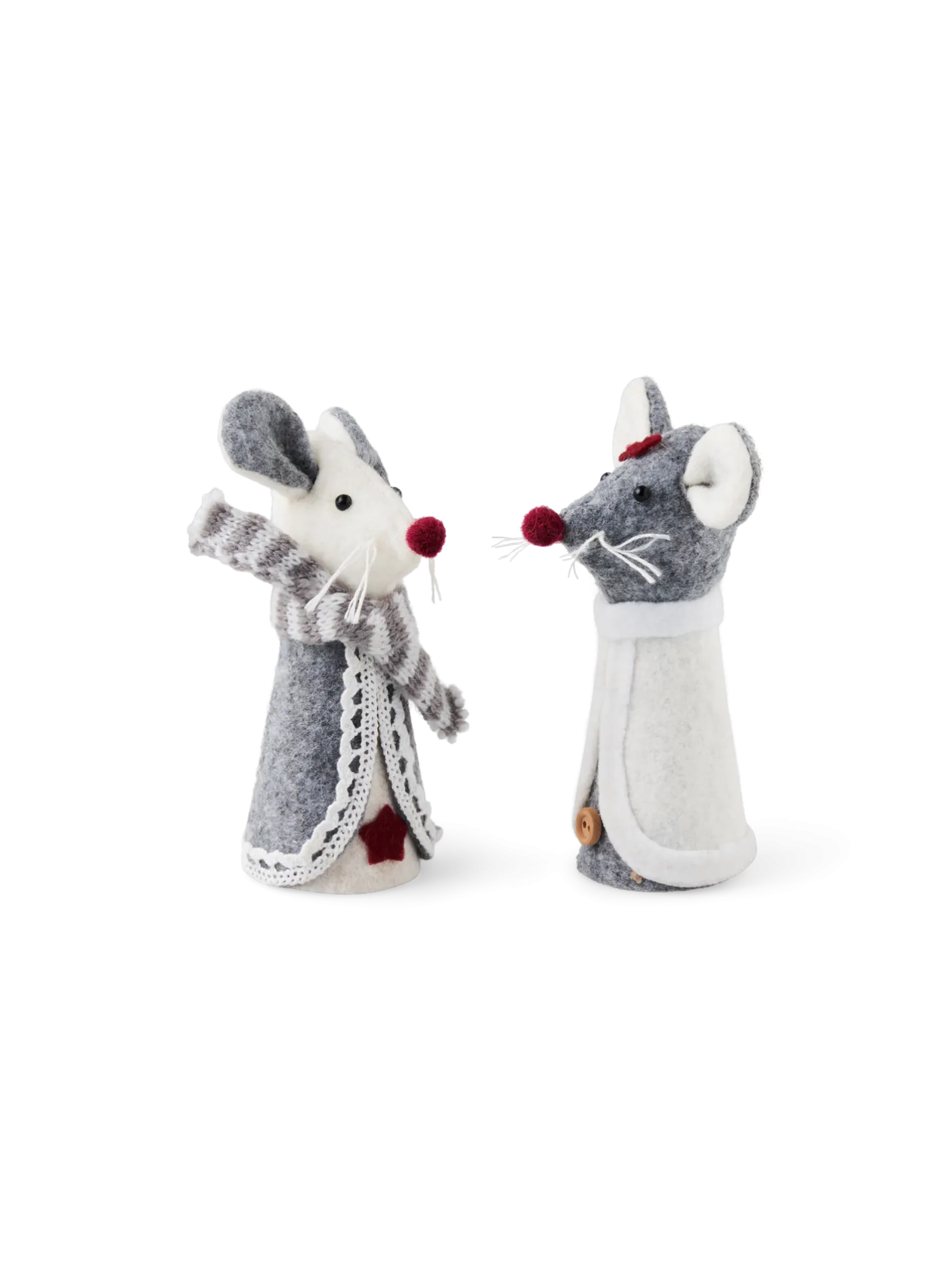 Outlet Søstrene Grene Schweiz Weihnachtsmäuse DIY-Set Grey